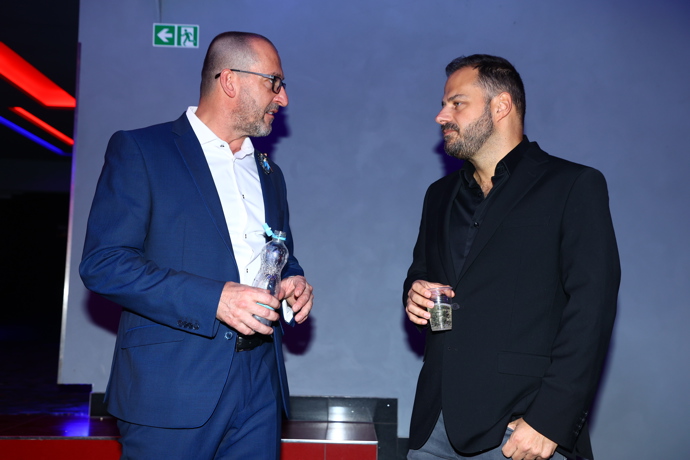 FOTO: Martin Hofmann s Ondřejem Ládkem alias Xindl X.