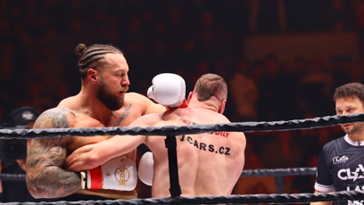 FOTO: Karlos Benda a Jakub Enžl si to rozdali v boxu.