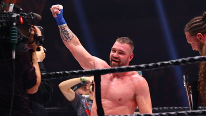 FOTO: Karlos Benda se těšil z vítězství.