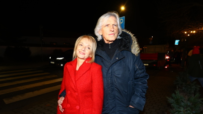 FOTO: Veronika Žilková dorazila po boku svého partnera Ivana Hubáče.