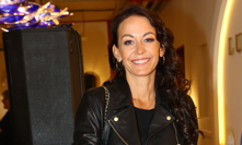 Agáta Hanychová ve společnosti.