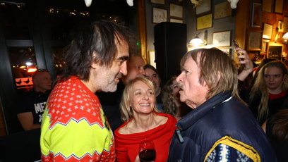 FOTO: Veronika Žilková se po boku Jakuba Koháka a Karla Vágnera skvěle bavila.