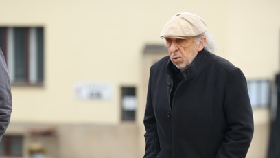 FOTO: Jiří Stivín na posledním rozloučení.