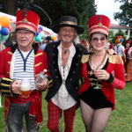 Takhle si Peter Nagy v létě užil tradiční oslavu narozenin Petra Jandy.