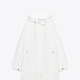 Oversize parka s kapucí, Zara, 2599 Kč