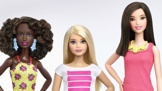 Černá, bílá, žlutá. Panenka Barbie nyní zastupuje všechny dominantní lidské rasy.