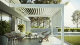 Letní pohoda na zahradě: Inspirujte se luxusní moderní pergolou jako z filmu