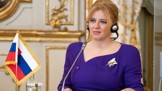 Zuzana Čaputová (48) v Praze: Její styl oblékání je srovnáván s královnou Alžbětou II.