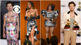 Módní policie z Grammy 2023: Tři flitrové outfity Harryho Stylese a metalické modely Beyoncé i Lizzo