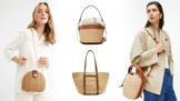 Trendy kabelky na léto 2023: Slaměné tašky zažívají boom. O slovo se hlásí obří verze s popruhy