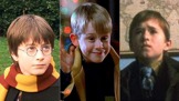 Daniel Radcliffe, Macaulay Culkin a Haley Joel Osment jako děti.