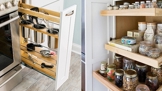 Prostory v malé kuchyni se dají využít do poslední skuliny!