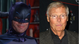 Zleva: Adam West jako Batman v roce 1966/ve stáří