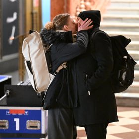 Robert Mikluš s partnerkou předvedli vášnivý polibek.