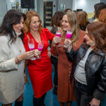 Nedávno herečka zavítala na křest nového kolagenového nápoje cvičitelky Hanky Kynychové. 