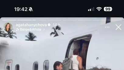 FOTO: Agáta Hanychová je nadšená.