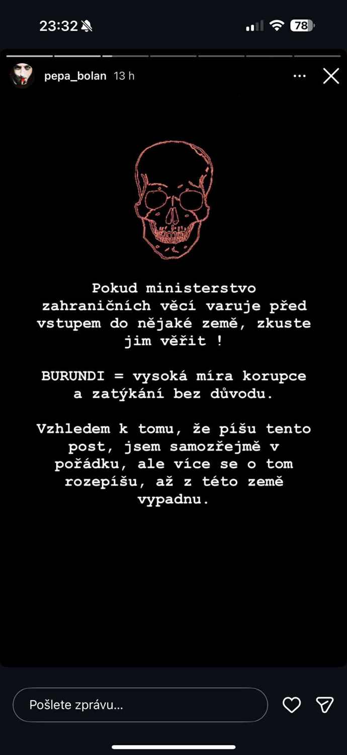 FOTO: Pepa Bolan prožil chvíle děsu. – stránka 7