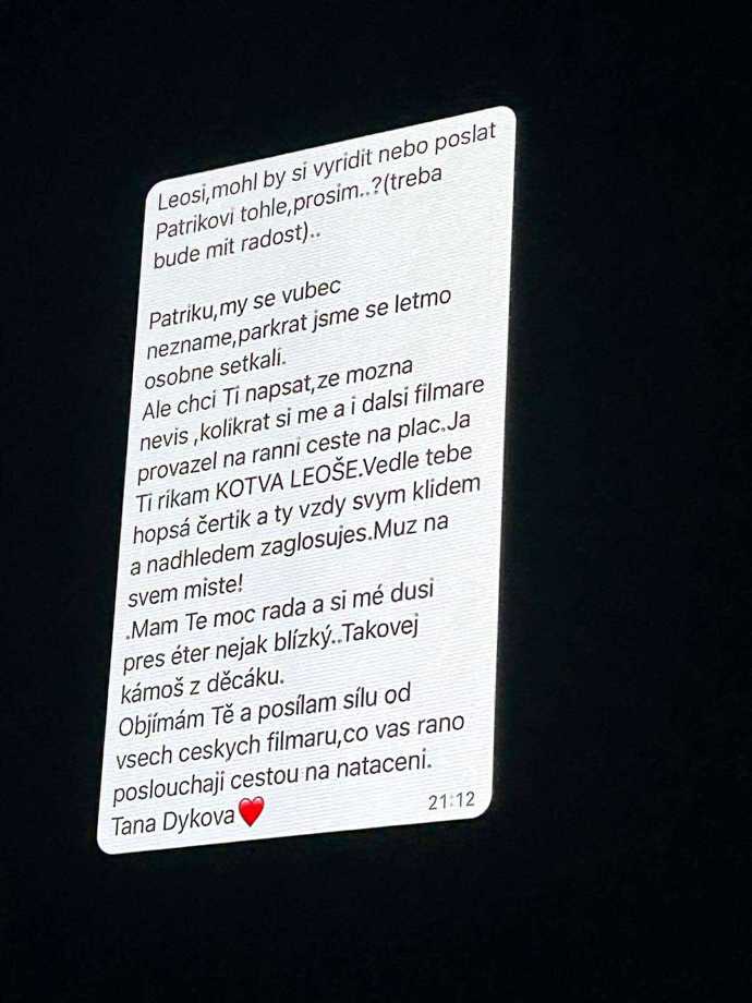 FOTO: Na koncertě pro Patrika Hezuckého došlo k odhalení dojemného vzkazu od Tatiany Dykové. – stránka 1