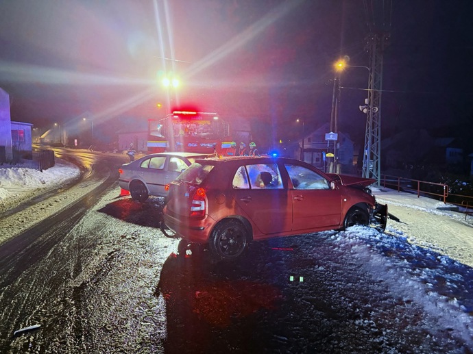 FOTO: Dopravní nehody v Rumburku.