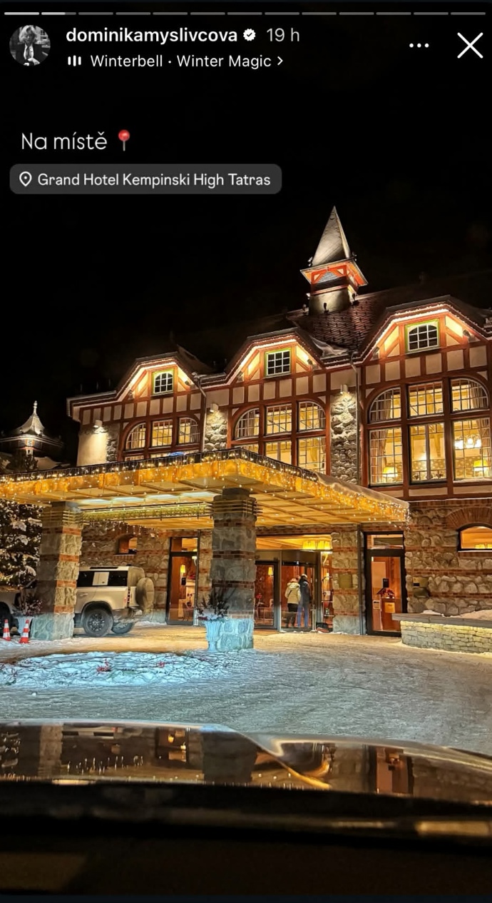 FOTO: Dominika Myslivcová si užívá pořádnou dávku luxusu. – stránka 27