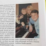 Iveta Bartošová opustila Štaidla, když byly Arturovi dva roky. 