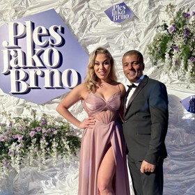 Zuzana Gamboa a Rey Koranteng.