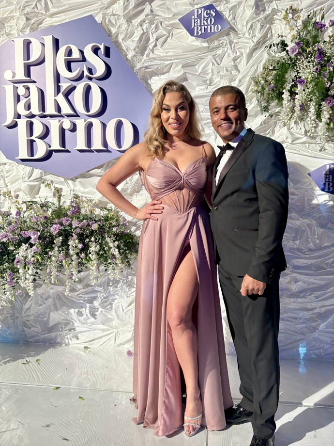 FOTO: Zuzana Gamboa a Rey Koranteng.