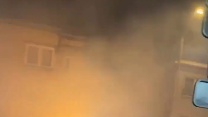 FOTO: Bouřlivý Silvestr v Bruselu.