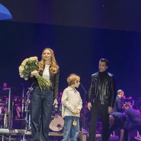 O nejdojemnější moment se postarala Nikola Hezucká se synem Oliverem. 