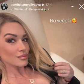 Dominika Myslivcová si dala na svém vzhledu záležet.