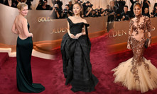 Móda ze Zlatých glóbů.