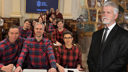 FOTO: Piráti stojí na straně Petra Pavla.