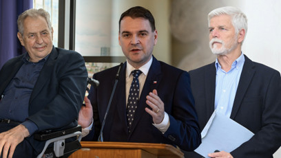 FOTO: Miloš Zeman se vyjádřil ke kauze Macinka versus Pavel.