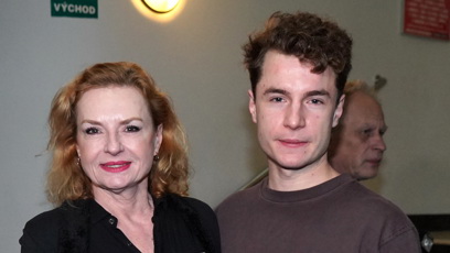 FOTO: Marcela Karleszová Hesová se synem Oskarem.