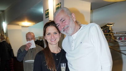 FOTO: Daniel Hůlka s manželkou Barborou.