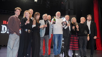 FOTO: Herci a tvůrci muzikálu Dracula pokřtili nové CD.