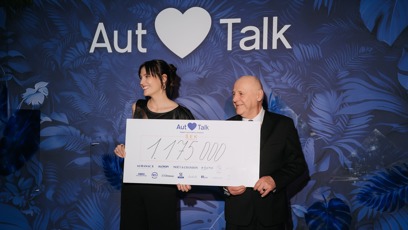 FOTO: Kateřina Sokolová pro svůj Nadační fond AutTalk získala přes milion korun.