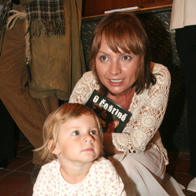 Jolana Voldánová s dcerou.