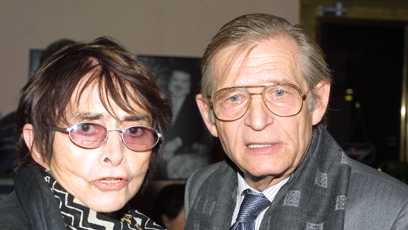 FOTO: Režisérka Věra Chytilová s Jiřím Kodetem.