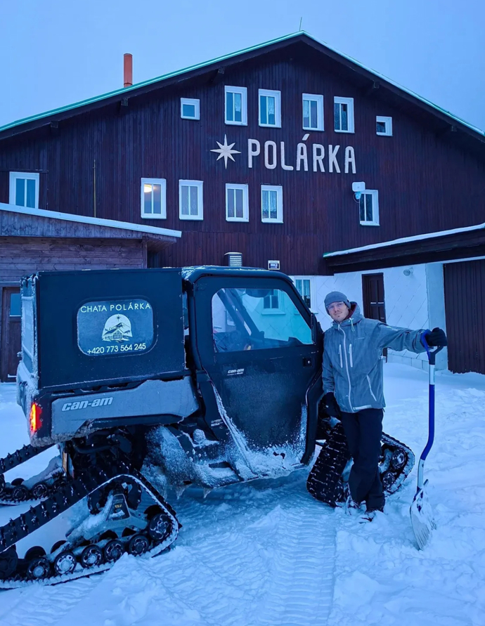 FOTO: Pavel Callta vlastní penzion Polárka. – stránka 15