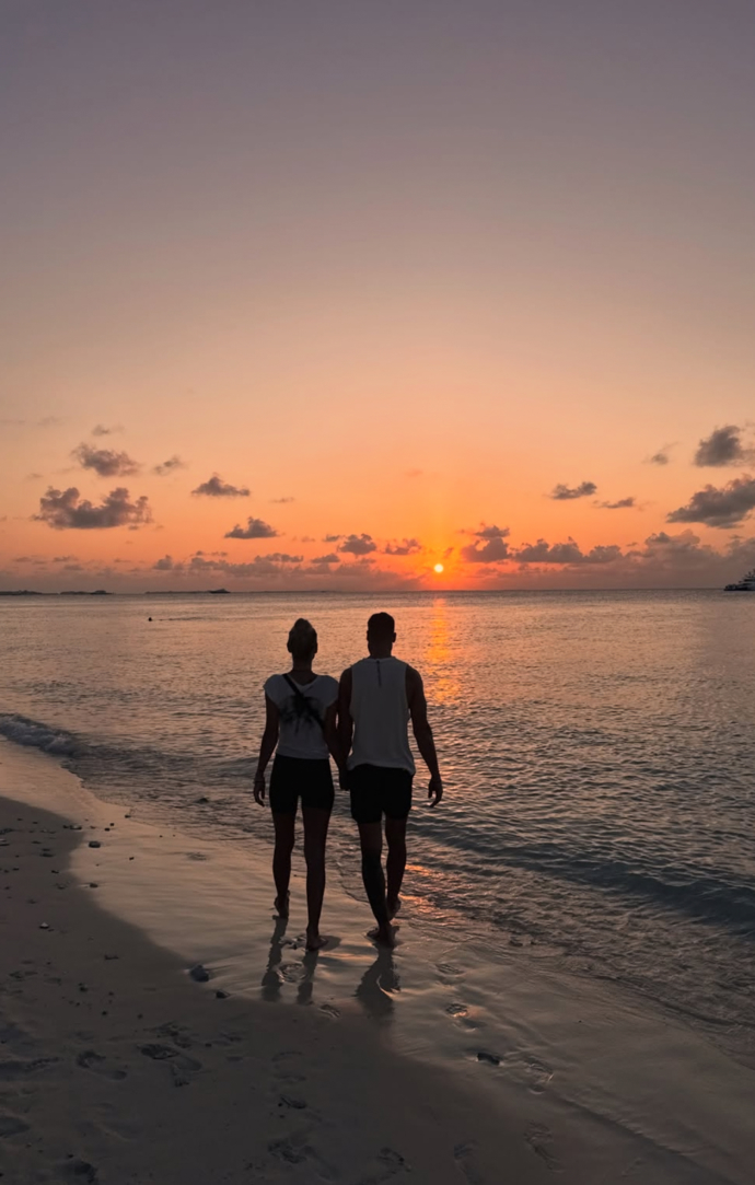 FOTO: Mia na Maledivách.