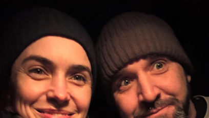 FOTO: Sarah Haváčová a Ondřej Brett na Ukrajině.