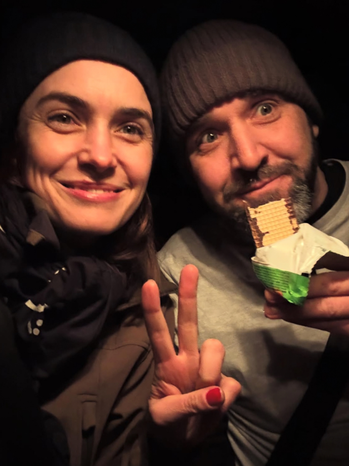 FOTO: Sarah Haváčová a Ondřej Brett na Ukrajině. – stránka 1