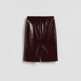 Koženková midi sukně, Reserved, 799 Kč