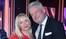 Aleš Háma s manželkou na StarDance.