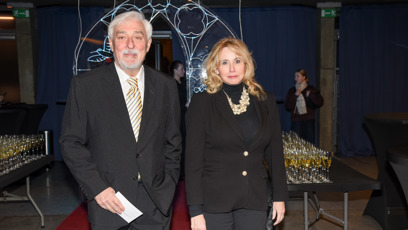 FOTO: Moderátor Jan Rosák s manželkou Jiřinou.