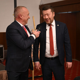 Tomio Okamura a Karel Voříšek. 