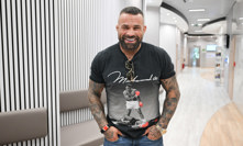 Karlos Vémola dorazil v dobré náladě.