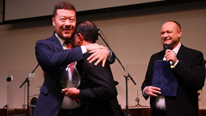 FOTO: Tomio Okamura na akci Spolu s hasiči.