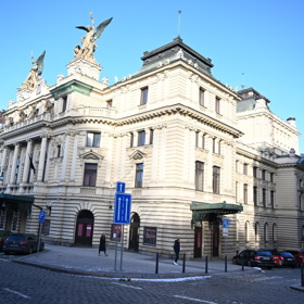 Divadlo na Vinohradech v Praze.